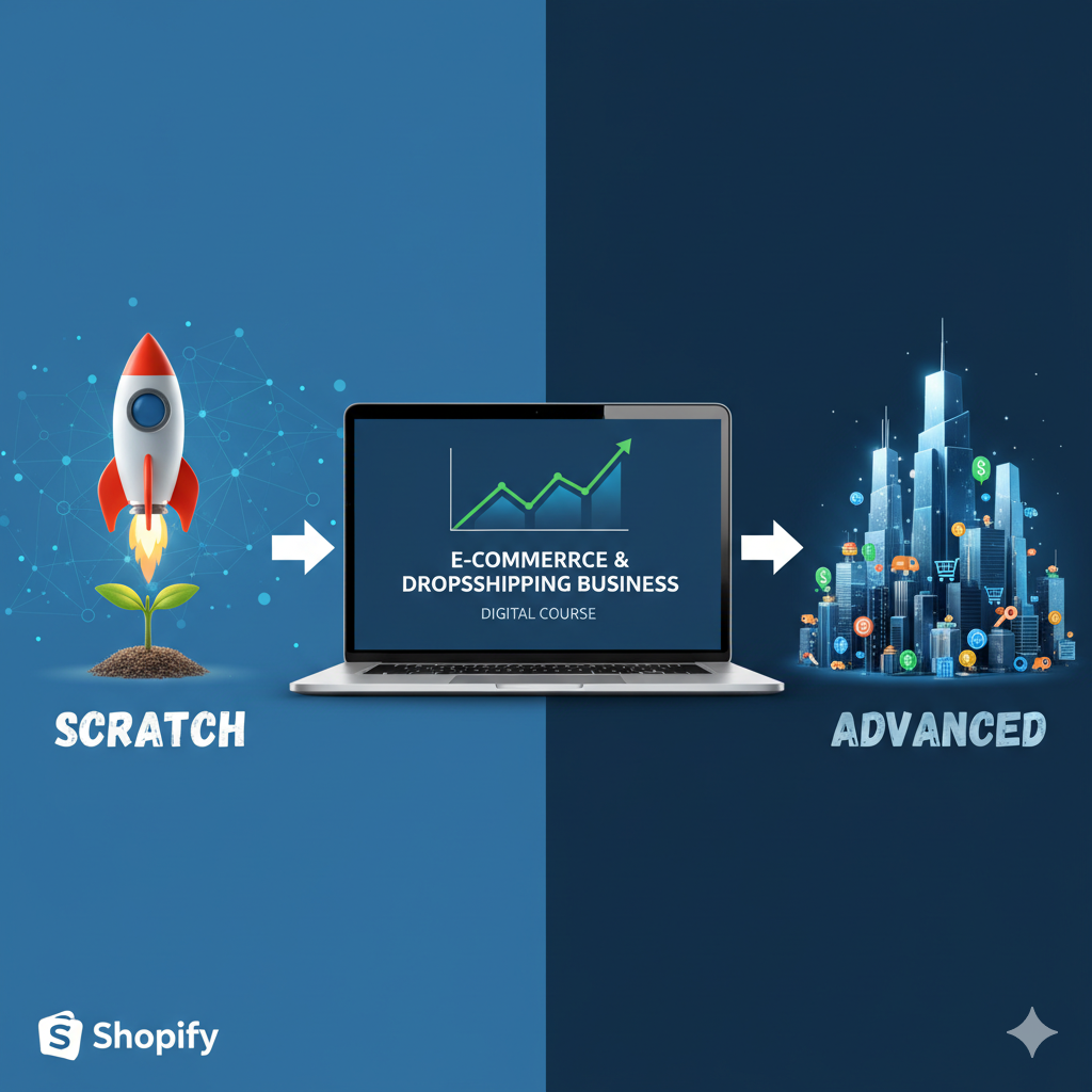 Scratch to Advanced in E commerce and Dropshipping Business